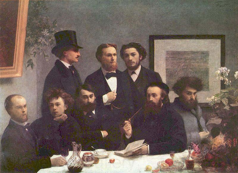 Henri Fantin-Latour Around the Table France oil painting art